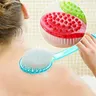 Brosse bain dos longue poignée ergonomique incurvée… – vue 3
