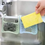 Caddie d&rsquo;évier Flexible, organisateur de Drainage antidérapant, s&rsquo;adapte à n&rsquo;importe quel robinet mural d&rsquo;évier, matériau Durable facile à nettoyer