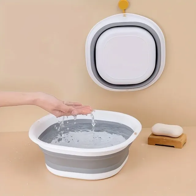 Bol pliant bain de pieds lavabo Portable pour voyage bol… – vue 3