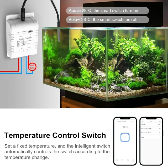 Capteur de température Wifi Tuya eWelink Smart Wifi… – vue 3
