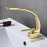 Robinet de lavabo en laiton de luxe créatif – vue 2