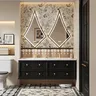 Miroir esthétique moderne salle de bain armoire de… – vue 3