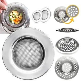 Filtre d'évier de cuisine en acier inoxydable