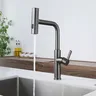 Robinet de cuisine grande cascade bec extractible… – vue 4