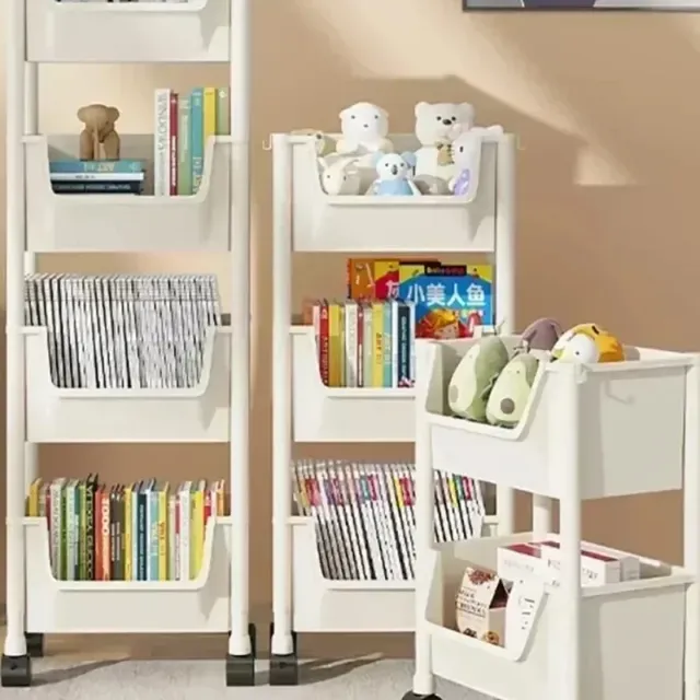 Bibliothèque à roulettes – vue 3