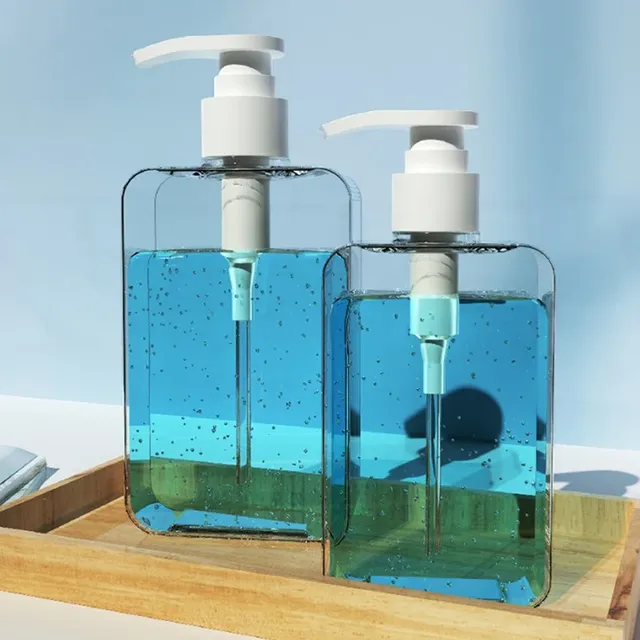 Distributeur de savon carré Transparent – vue 6