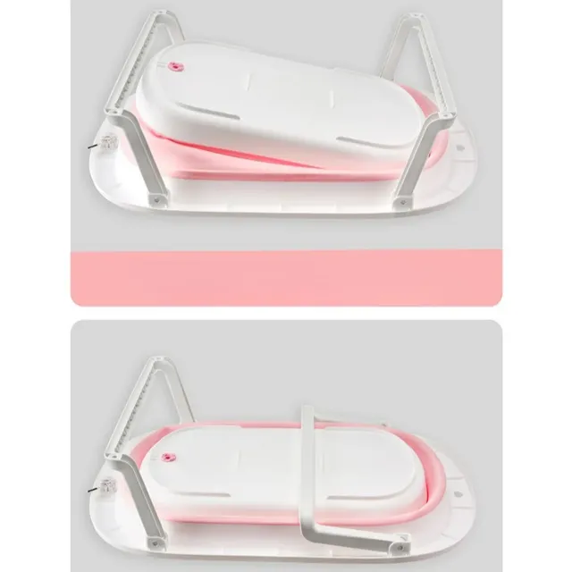 Baignoire pliable portable bébé plastique ergonomique… – vue 5