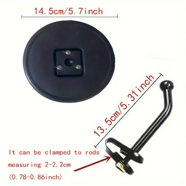 Miroir de recul pour tricycle de camion – vue 3