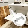 Charnières d'armoire en acier réglables – vue 5