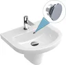 4 pièces lavabo évier rond bien rangé garniture Chrome… – vue 2