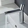 Mitigeur lavabo monocommande laiton massif noir mat doré… – vue 5