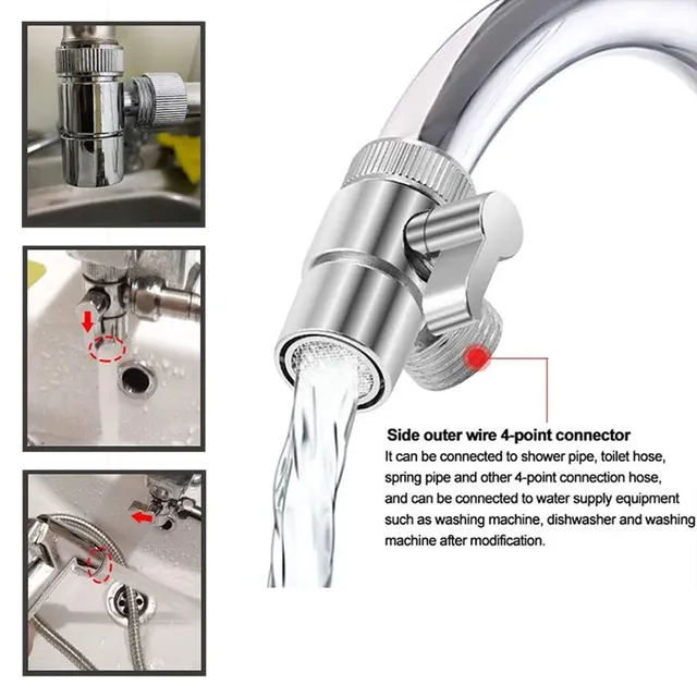 Adaptateur universel pour robinet d'eau – vue 4