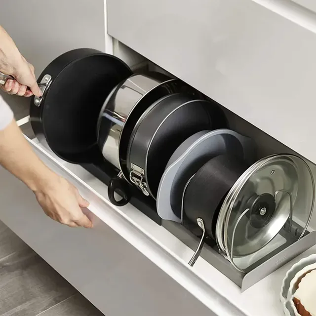Organisateurs d'armoires de cuisine pour casseroles et… – vue 2