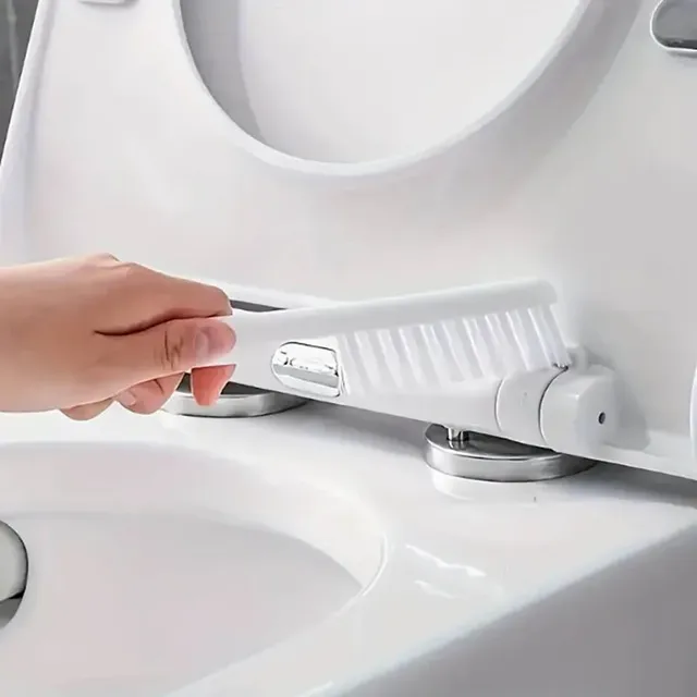 1 ensemble de brosses de toilette murales flexibles avec… – vue 2