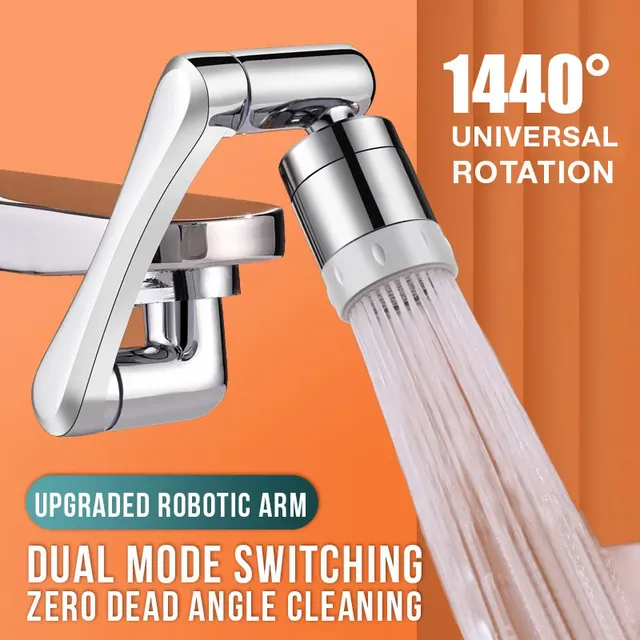 Acier inoxydable universel 1440 ° Bras robotique pivotant – vue 2