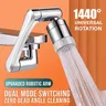 Acier inoxydable universel 1440 ° Bras robotique pivotant – vue 2