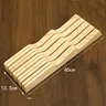 Rangement couteaux tiroir bois hêtre massif profil bas… – vue 6