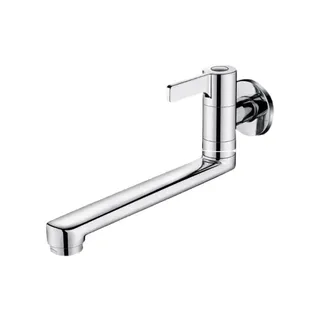 Robinet mitigeur mural monocommande laiton chrome bec pivotant allongé…