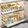 Tiroir coulissant extensible rétractable cuisine double… – vue 2