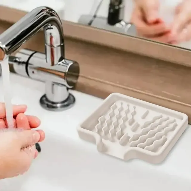 Plateau d'évier en Silicone avec vidange – vue 3