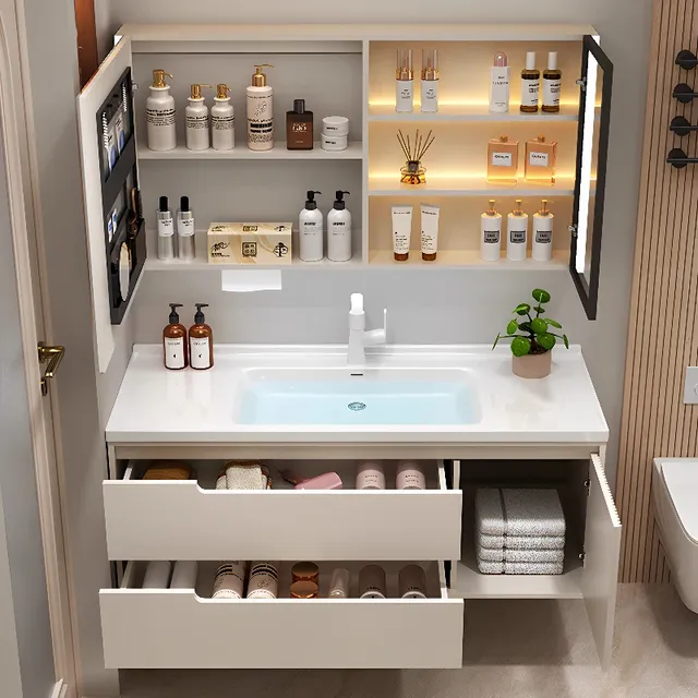 Armoire de salle de bain de luxe moderne – vue 3