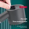 Pommeau douche noir anthracite mat tête ronde pivotante… – vue 5