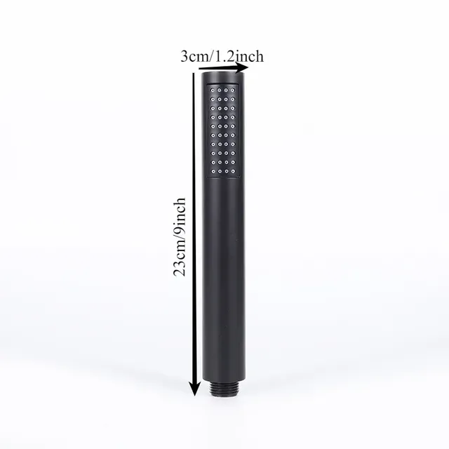 Pommeau de douche fin chromé ABS – vue 3