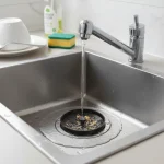 Couvercle de trou de calandre en plastique Recyclable, matériau sûr, couvercle de trou d&rsquo;évier Compact, deux Types, outil de filtre Portable, évier de salle de bains