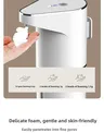 Distributeur savon moussant sans contact 360ml blanc… – vue 4