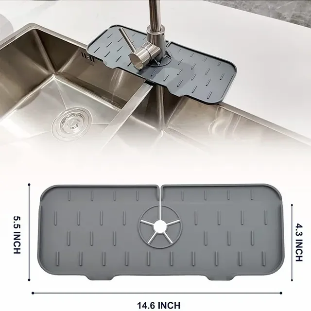 Tapis de Drainage en Silicone pour évier – vue 3