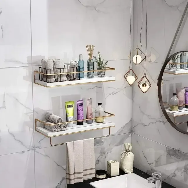 Étagère de salle de bain – vue 5