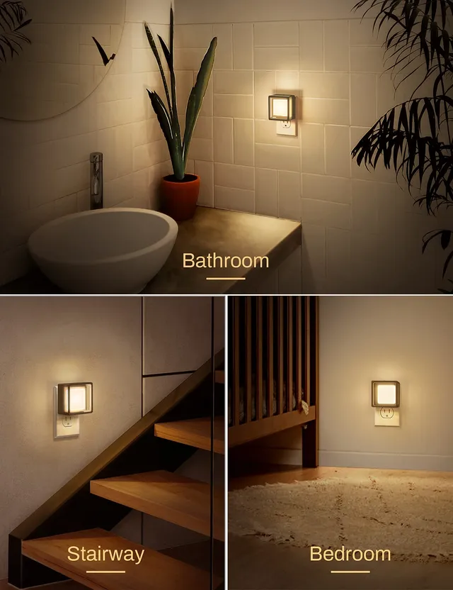 Lampe murale intelligente à branchement – vue 5