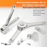 Charnières hydrauliques à arrêt aléatoire pour porte… – vue 1