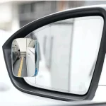 2PC miroir grand Angle rétroviseur de voiture petit miroir rond angle mort 360 degrés miroir de voiture miroir auxiliaire miroir de zone aveugle