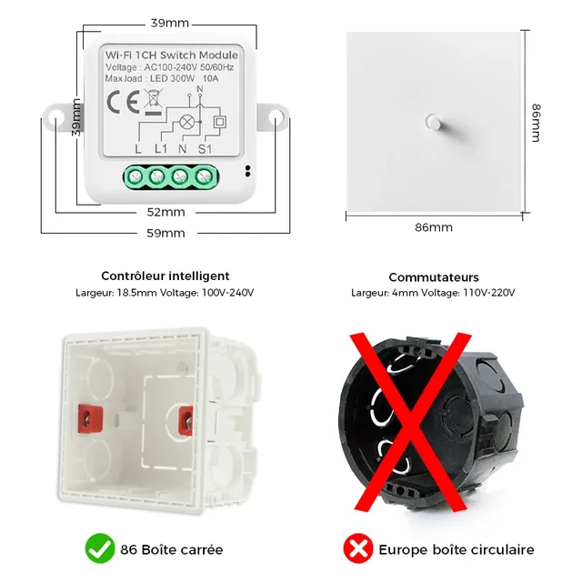 Avoir Tuya commutateur intelligent pour maisons bouton… – vue 4