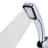 Pommeau de douche à main argent/Orange, haute pression, 300 trous, économie d&rsquo;eau, pluie, salle de bains, buse de bain, filtre, 1 pièces