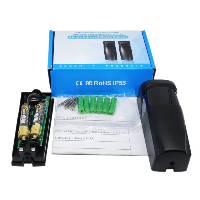 Barrière infrarouge photocellule détecteur faisceau… – vue 5