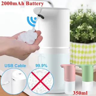 Distributeur savon automatique sanscontact rechargeable usb capteur…