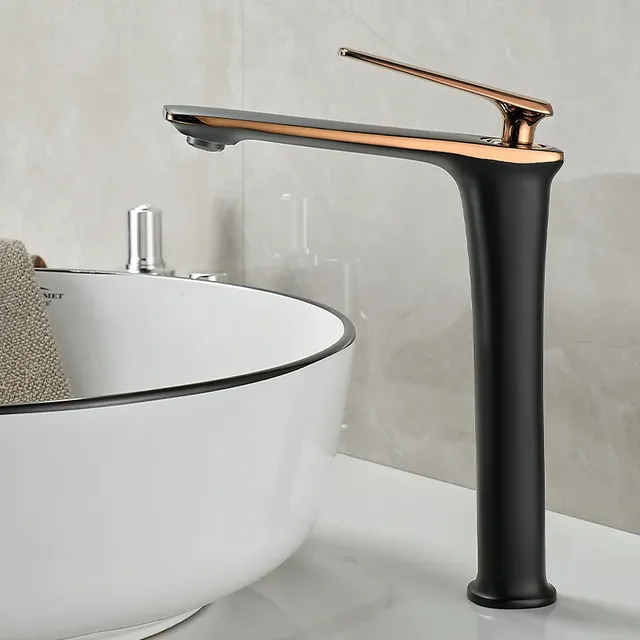 Bassin F/05 et Robinet d'Eau en Laiton Noir – vue 4