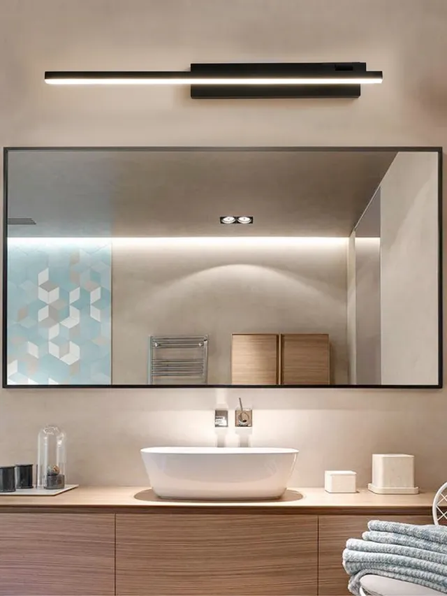 Miroir mur LED lampe moderne salle de bain maquillage… – vue 4