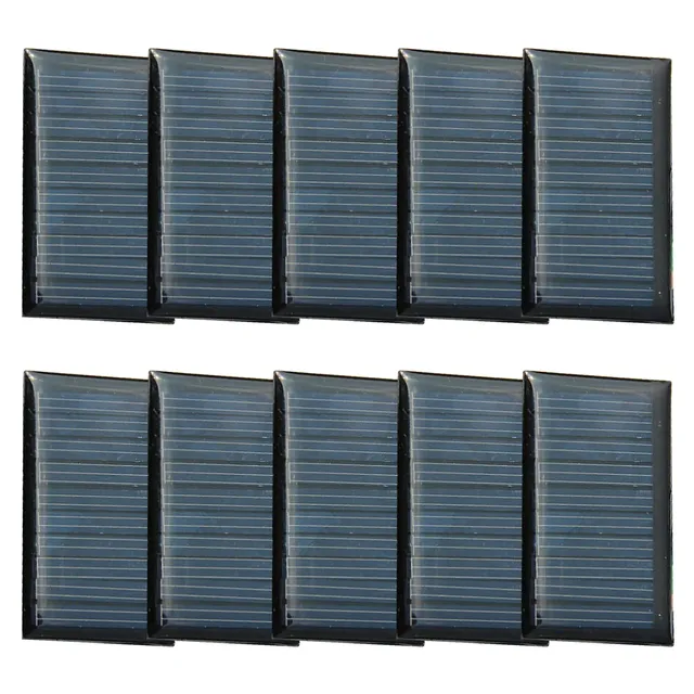 10 pièces panneau solaire polycristallin 5V 30mA… – vue 4