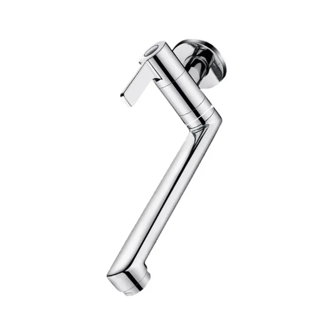 Robinet mitigeur mural monocommande laiton chrome bec… – vue 4