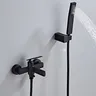 Mitigeur mural bain douche contemporain angulaire métal… – vue 6