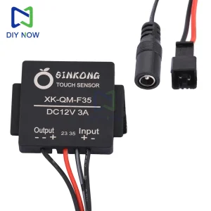 Capteur de commutateur tactile LED continu gradation inductive interrupteur tactile pour lumière LED miroir lampe variateur interrupteur de commande pavé tactile