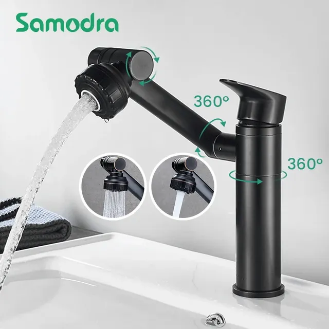 Mitigeur lavabo monotrou monocommande design cylindrique… – vue 2