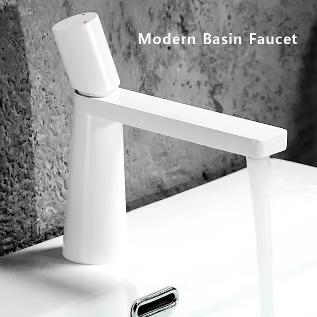 Robinets en cuivre modernes pour bassin noir – vue 5