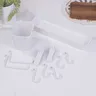 Organisateur cuisine mural suspendu plastique métal… – vue 6