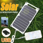 Sunpower panneau solaire Portable 5V plaque solaire avec USB chargeur de stabilisation sûr pour batterie externe téléphone Camping en plein air maison RV cadeau
