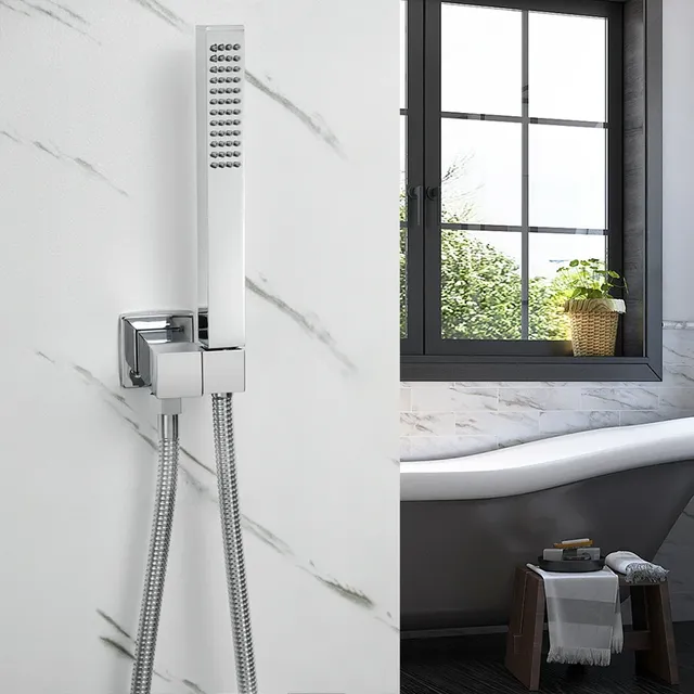 Pommeau douche main haute pression économie eau laiton… – vue 2