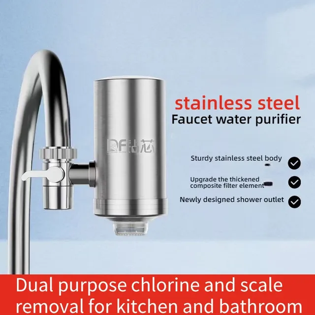 Robinet de cuisine en acier inoxydable – vue 6